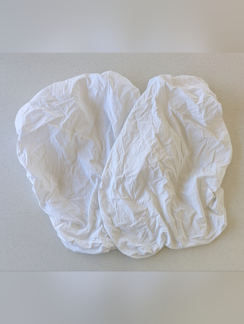 Set Of 2 Garanimals White Fitted Bassinet Sheets - 100% Cotton